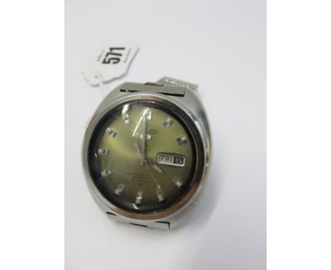 VINTAGE SEIKO AUTOMATIC DAY/DATE WRIST WATCH 70M WATER RESISTANT