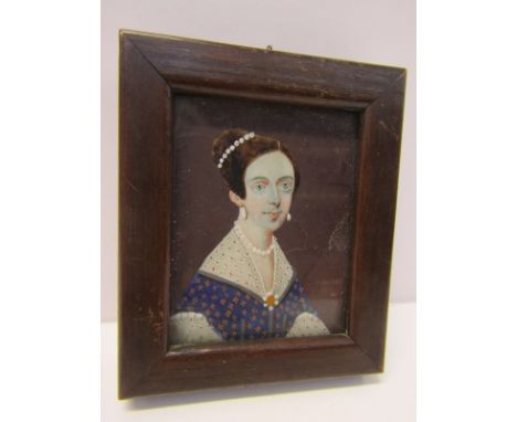 18TH CENTURY SCOTTISH MINIATURE PORTRAIT, "Sarah, Countess of Kinnoull"