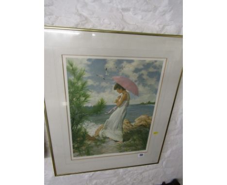 AL BUELL, signed limited edition colour print "An Afternoon Breeze"