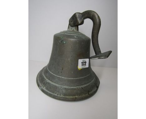 MARITIME, brass bracket support ships bell 