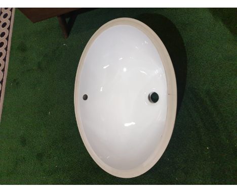 Catalano 1S0NN00 undercounter ceramic basin 57 x 42cm (PLT 1)