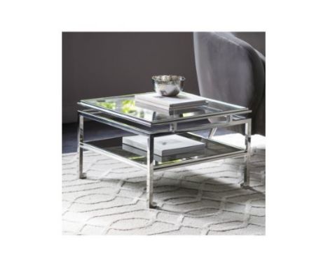 Cosenza Side Table Silver The Cosenza Silver Side Table Infuses A Sense Of Timeless Elegance To Your Home Interior Especially