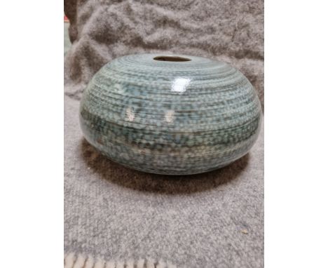 Parlane New Retail Item Ocean Spray Vase Lagoon Ceamic 170 X 360mm (820843)