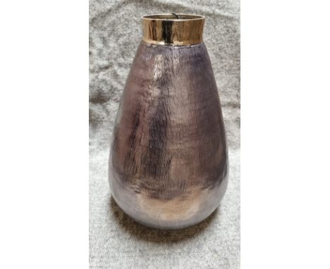 Parlane New Retail Item Angelina Vase Gunmetal 500 X 330mm ( 820436)