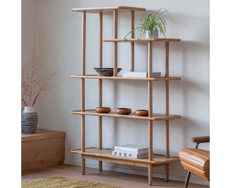 Kingham Open Display This open display unit captures the style of Scandi-minimalism with a design thatâ€™s well-suited in bot