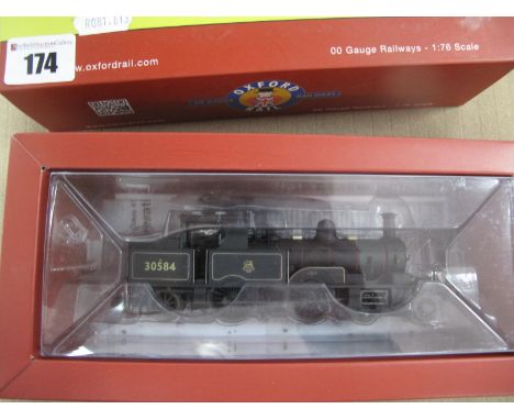 Oxford Rail "OO" Gauge"/4mm Ref OR76AR002 4-4-2 Tank Steam Locomotive, class 415 Adams Radial, BR black R/No 30584 DCC ready,