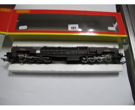 A Kit Built ''OO'' Gauge/4mm Beyer Garratt Class 2-8-0 + 0-8-2 Steam Locomotive, L.N.E.R satin black R/No. 2395- well built/f