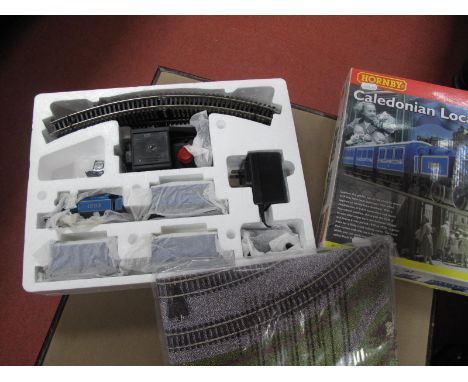 Hornby "OO" Gauge/4mm Ref R1016 "Caledonian Local" Train Set, comprising 0-4-OT steam locomotive R/No 1203, three coaches, tr