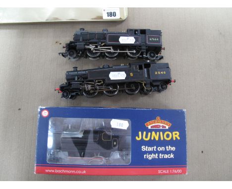 Three "OO"Gauge/4mm Steam Tank Locomotives, Bachmann junior Ref 30-921 0-6-0 BR black R/No 8, very good boxed condition, Bach