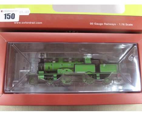Oxford Rail "OO" Gauge/4mm Ref OR766AR003 4-4-2 Tank Steam Locomotive, class 415 Adams Radial, LSWR green R/No 488, DCC ready