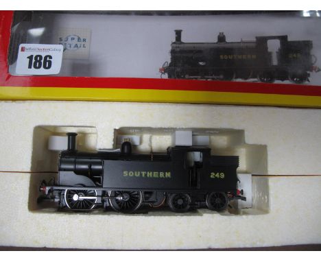 Hornby "OO" Gauge/4mm Ref R3129 Class M7 Steam Tank 0-4-4 Locomotive, SR black R/no 249, DCC ready, very good boxed condition
