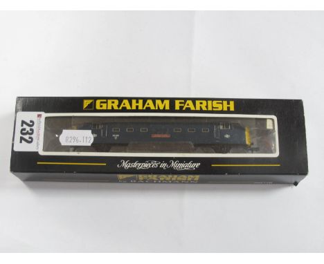 Graham Farish 'N' Gauge Class 55 Deltic Co-Co Diesel Locomotive, BR blue 'The Prince of Wales' R/No. 55005, very good cased c