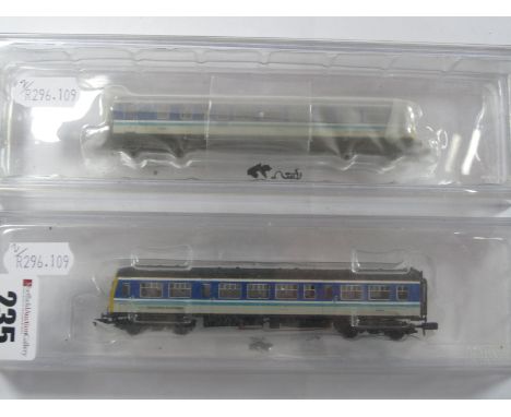 Graham Farish Ref 371-501 'N' Gauge Class 101 Two Car DMU "Regional Railways", R/No.'s 51224 and 51533, very good cased condi