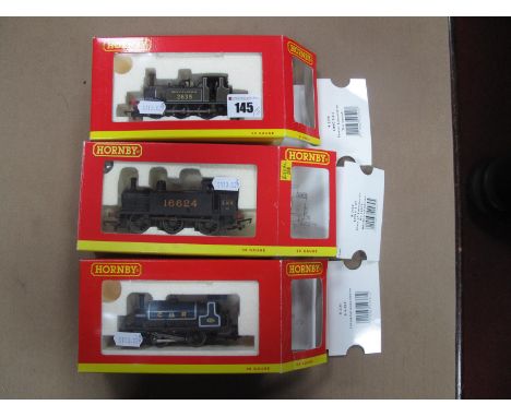 Three ''OO'' Gauge/4mm Boxed Tank Steam Locomotives- Hornby ref R2361 0-4-0 C and R R/No 270 very good- Hornby ref N2469 clas