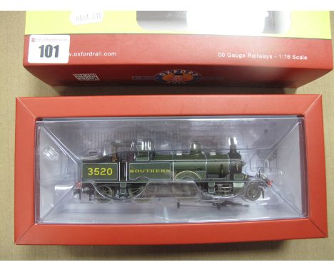 Oxfrd Rail "OO" Gauge/4mm Ref OR76AR006 4-4-2 Tank Steam Locomotive, class 415 Adams Radial, Southern Maunsell Green, R/No 35