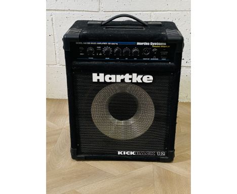 Hartke systems Kickback 12 bass amplifier, model HA1200. Estimate £85-150.From the Estate of Del Palmer.