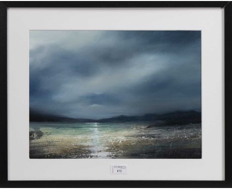 * DARREN SCOTT,ENLIGHTENoil on panel, signed, titled label versoimage size 30cm x 40cm, overall size 43cm x 53cm Mounted, fra