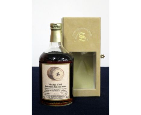 1 70-cl bt Glen Rothes Signatory Vintage Single Highland Malt Scotch Whisky   Cask N° 9869, bottle N° 22/204,  27 years aged 