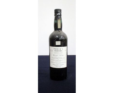 1 bt Power Drury Bual Vintage Madeira 1954 bottled bt Madeira Wine Company California Import (premium Ports &amp; Madeiras) i