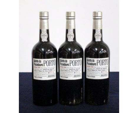 3 bts Quinta do Passadouro 1998 Vintage Port owc (6 bt)