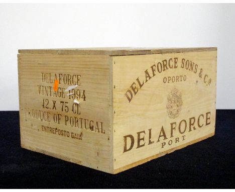 V 12 bts Delaforce 1994 Vintage Port oc