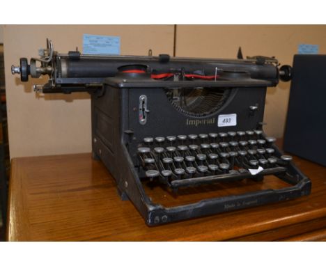 An Imperial typewriter