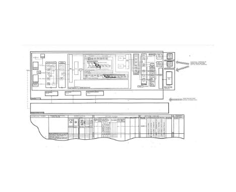 Original set of Master Schematics from Grumman Aerospace titled, Orbiter Support System Integration, as developed by Grumman 