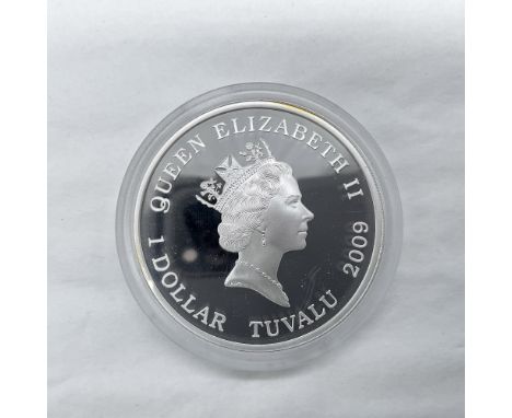 Perth Mint. Famous Battles in History 1oz Silver Coin. The obverse side depicts the effigy of Queen Elizabeth II. The reverse