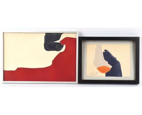 Gilou Brillant (French b.1935), A group of six colour mixed media etchings, all signed and some variously dated '1988, '99, t