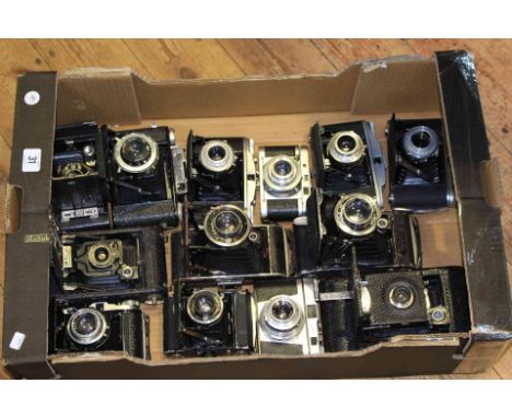 Zeiss Ikonto camera, other cameras by Zeiss, Agfa, Iloca, Eastman, Kodak, etc