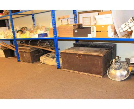 Large collection of electrical and other tools, tool boxes and joinery tools, tile cutter