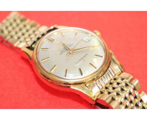 Omega Automatic Chronometer Constellation gentleman's wristwatch with associated bracelet