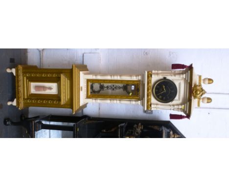 MOSCROP'S PATENT ARUNDEL AND CO, STOCKPORT LONGCASE CLOCK 197CM X 47CM X 40CM