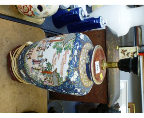 ORIENTAL LAMP H: 46CM
