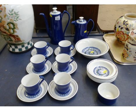 22 PIECE BURLEY IRONSTONE MOSAIC TEA SERVICE