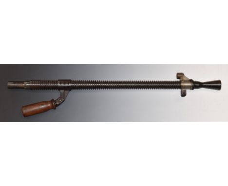 Deactivated Czechoslovakian ZB 30 light machine gun barrel, serial number D44785, with deactivation certificate dated 26/10/2