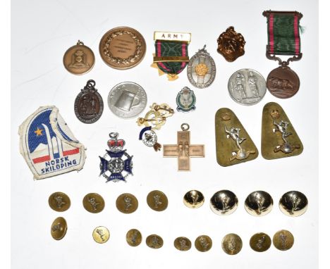 A small collection of shooting medals for the British Army and National Rifle Association including Inter Services Long Range