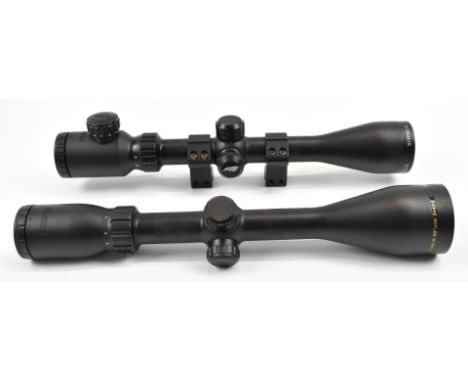 Two Hawke rifle scopes 3-10x44 IR Nite-Eye and Reflex 4-12x50.&nbsp;