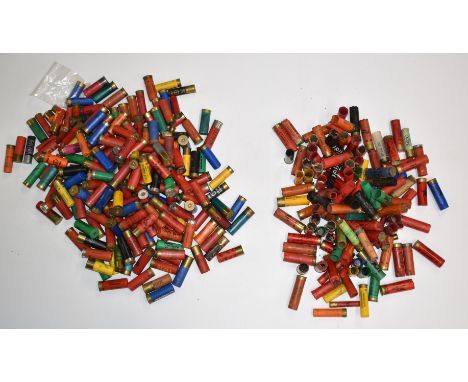 Two-hundred-and-five shotgun cartridges including Dynamit Nobel, Eley Grand-Prix, Winchester Super Speed, Rotweil Club 32, Ca
