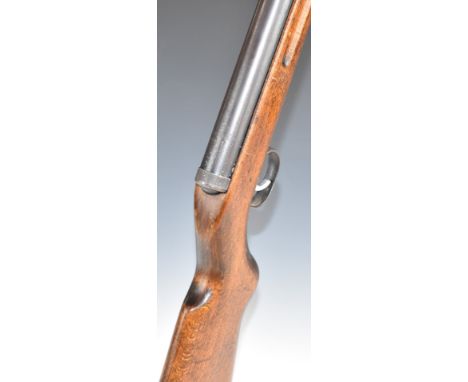 Original Model 27 .22 air rifle with semi-pistol grip and adjustable sights, NVSN.&nbsp;