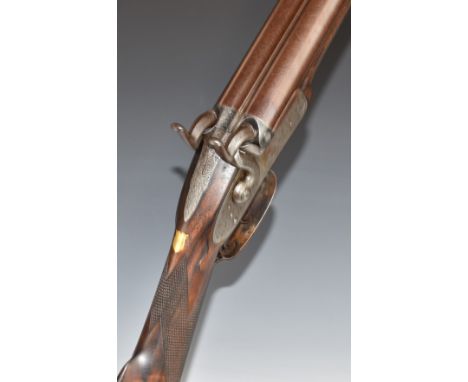 Sold at Auction: GEORGE BELL, GLASGOW, A CASED 15-BORE PERCUSSION  SPORTING-GUN, no visible serial number