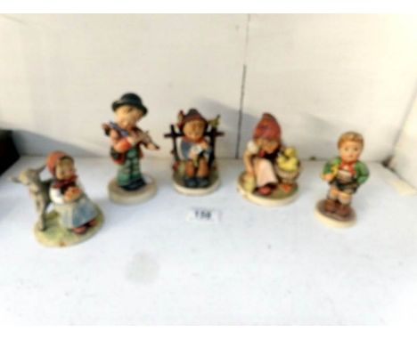 5 Goebel figures