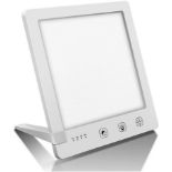 Light Therapy Lamp, 2000-10000 Lux Portable Natural Sunlight Lamp