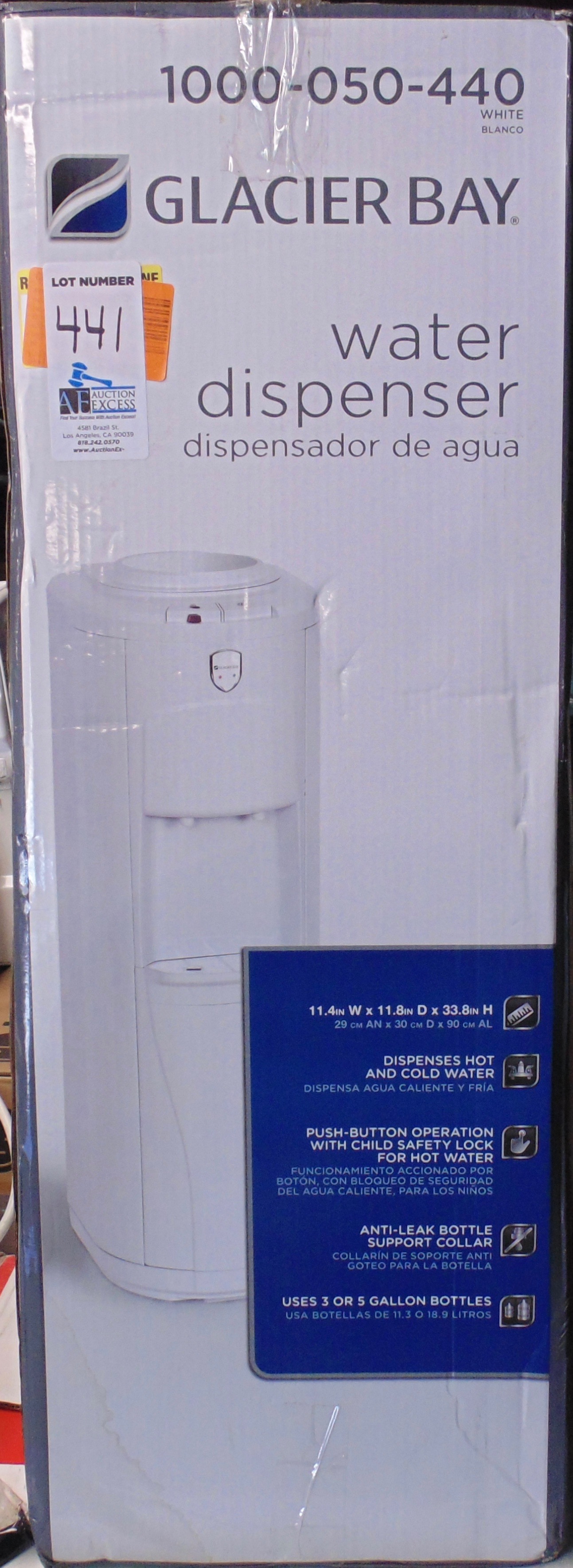 Glacier Bay Water Dispenser 100 050 440 White