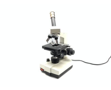 Zenith Ultra 500 Series electric laboratory microscope Condition Report & Further Details Click here for further images, cond