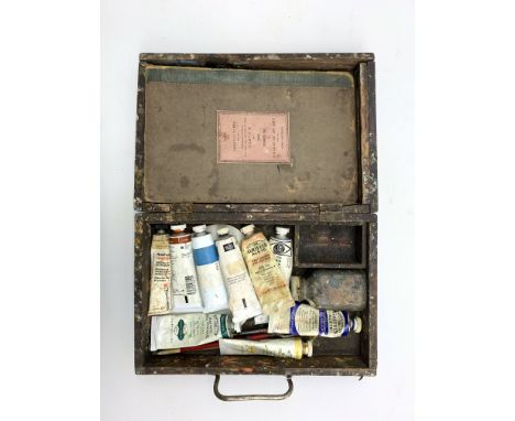 J Cawse - 'Introduction to the Art of Painting in Oil Colours' printed for Ackermann, first edition pub. 1822 with seven hand