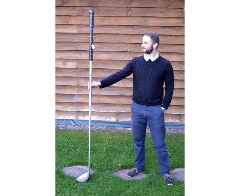 Giant Size Callaway Great Big Bertha Titanium Shop Display Golf Club - with original wrapping to handle all original overall 