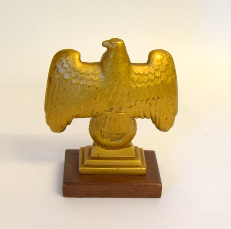 A pre 1939 Third Reich Nuremberg Nazi Eagle desk decoration having a ...