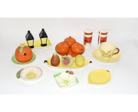 Collection of Carltonware condiments