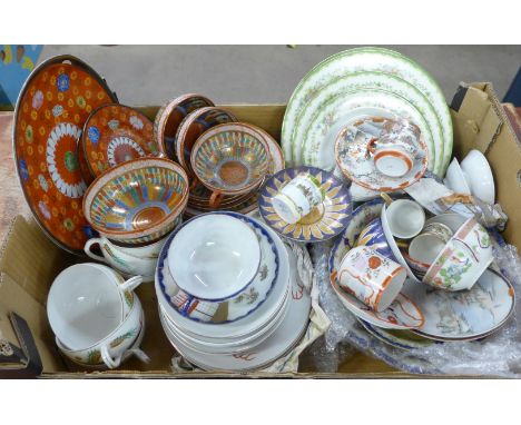 A collection of oriental china including Noritake **PLEASE NOTE THIS LOT IS NOT ELIGIBLE FOR POSTING AND PACKING** 